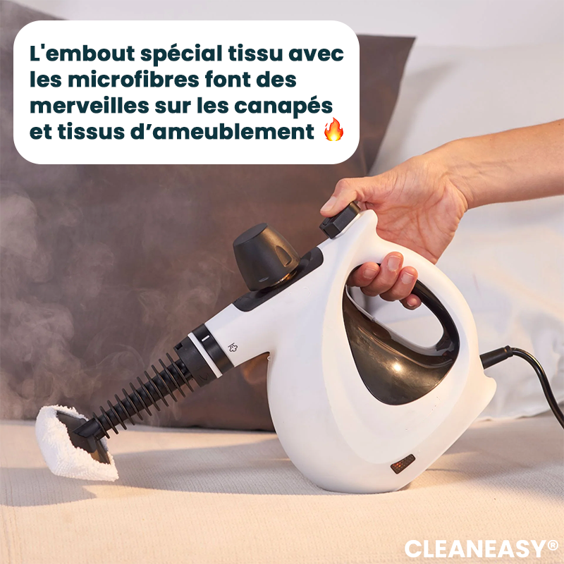 Lot de 3 Chiffons en Microfibre pour Nettoyeur Vapeur