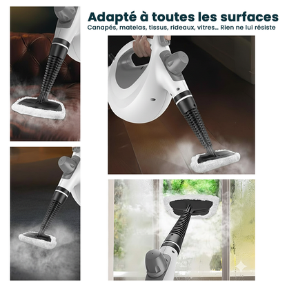 Lot de 3 Chiffons en Microfibre pour Nettoyeur Vapeur